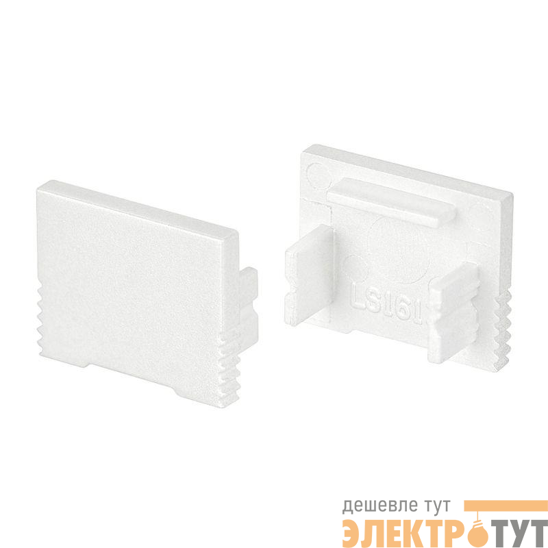 Заглушка SL-SLIM-H13M WHITE глухая пластик Arlight 037537