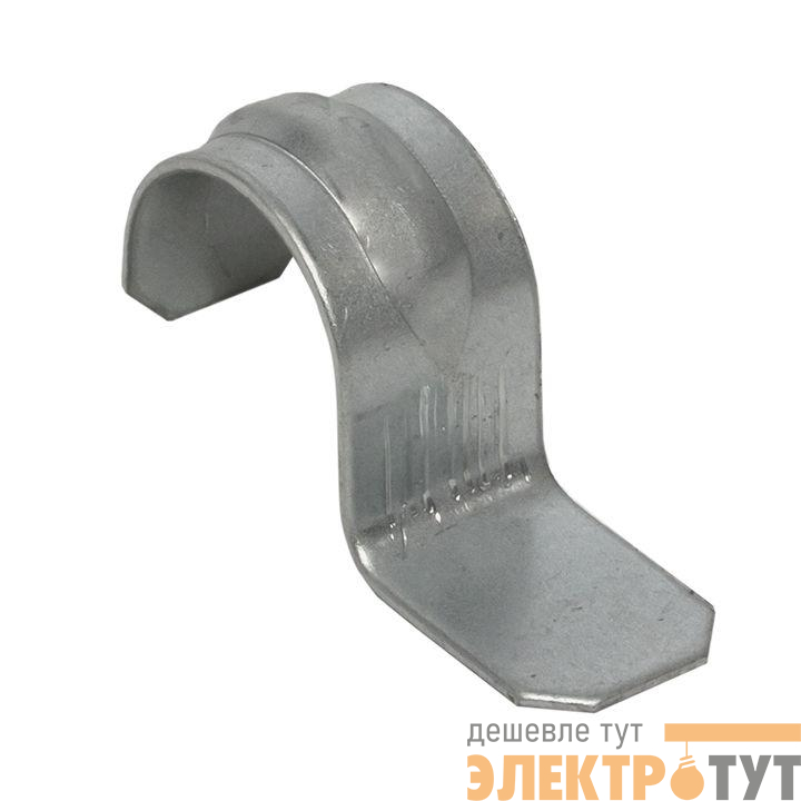 Скоба крепежная однолапковая d19-20мм метал. для монтажн. пистолета PROxima EKF smp-1-19-20
