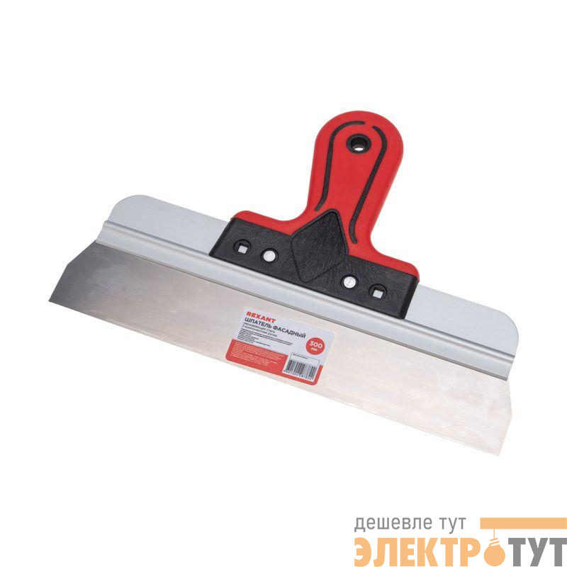 Шпатель фасадный 300мм нержавеющая сталь 2-комп. ручка Rexant 89-0215