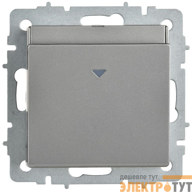 Выключатель карточный BRITE 30А ВС10-1-8-БрС механизм сталь IEK BR-V11-0-10-K46