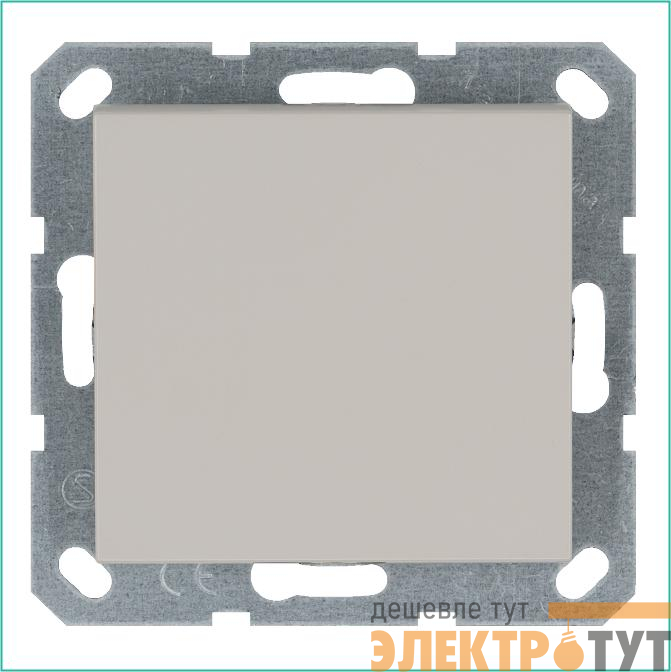 Выключатель 1-кл. 10А IP20 механизм тауп Jasmart G3011T