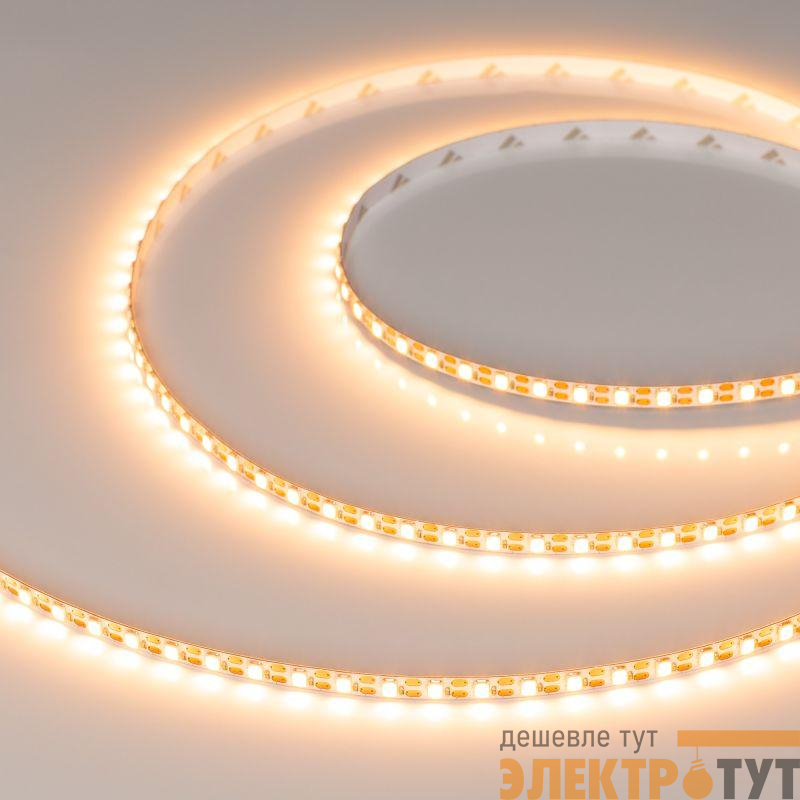 Лента светодиодная FC-A120-5mm 24V Warm2400-CX1 10Вт/м IP20 резка 1 светодиод (уп.5м) Arlight 052783