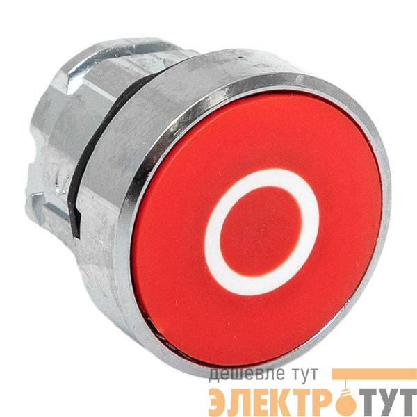 Механизм кнопки исполнительный "O" XB4 IP65 плоский возвратный без фиксации красн. EKF XB4BA-4162C-65