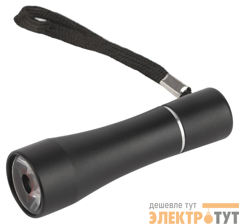 Фонарь TMB1 1х1Вт LED алюм. 1хАА блист. Трофи Б0023318