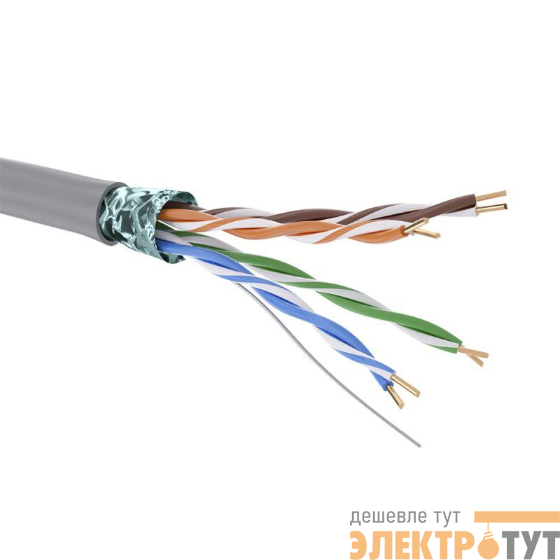 Кабель CAT 5е F/UTP нг(А)-LSLTx (уп.305м) сер. DKC RN5EFUA03GY