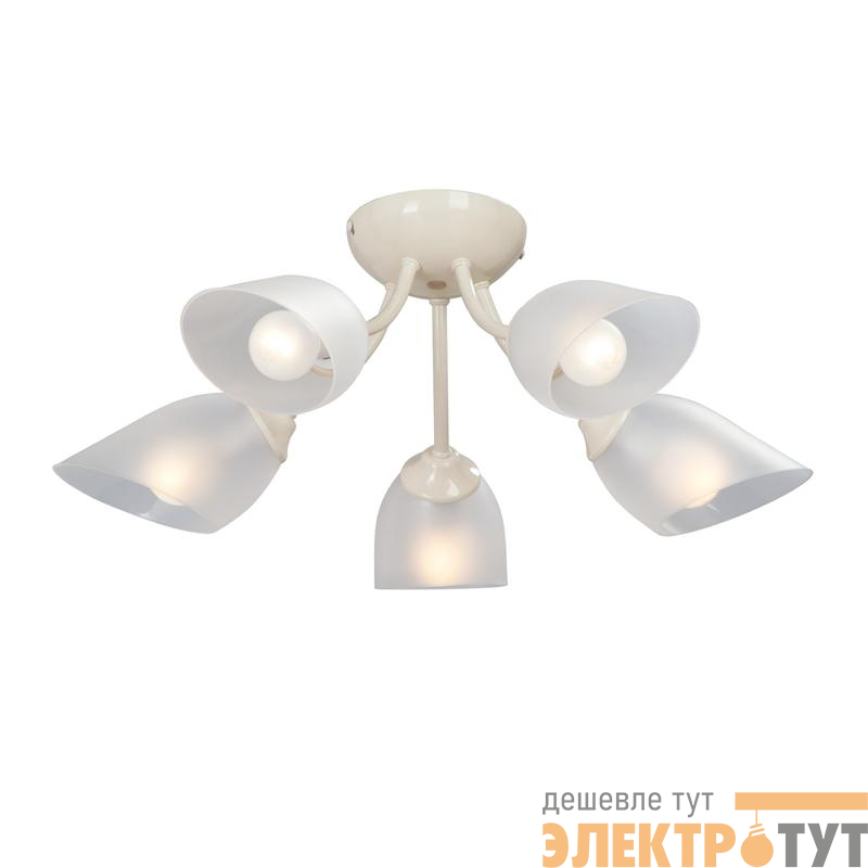 Люстра 5xE14 макс. 40Вт плафон ПП Vitaluce V3405/5PL