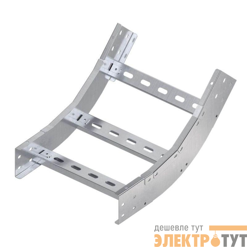 Угол вертикальный внутренний 45град. 100х300 R300 в компл. с крепеж. элементами цинк-ламель DKC LH0133KZL