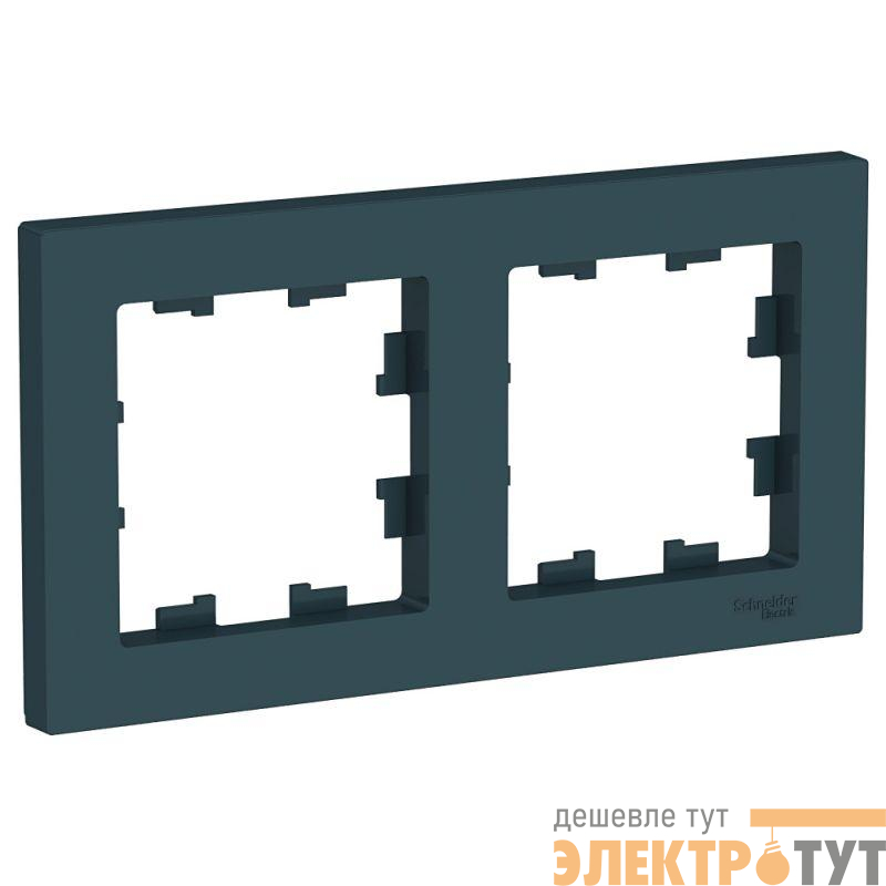Рамка 2-м AtlasDesign универс. изумруд SE ATN000802