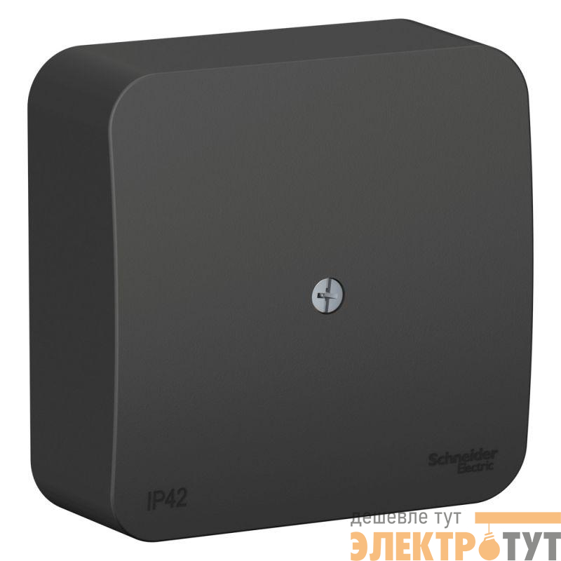 Коробка распределительная ОП Blanca IP42 антрацит SE BLNRK000016