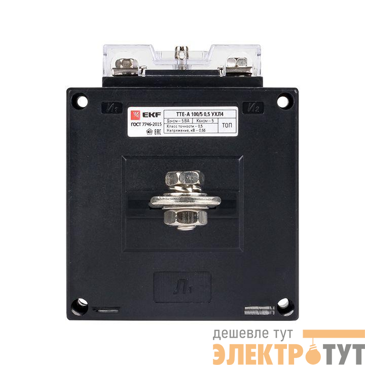 Трансформатор тока ТТЕ-А 15/5А кл. точн. 0.5S 5В.А EKF tte-a-15-0.5S/tc-a-15-0.5S