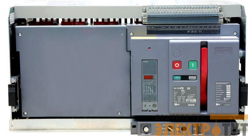 Выключатель автоматический воздушный 3п 5000А 120кА ВА-733 расцеп. М выкатн. DEKraft 27061DEK