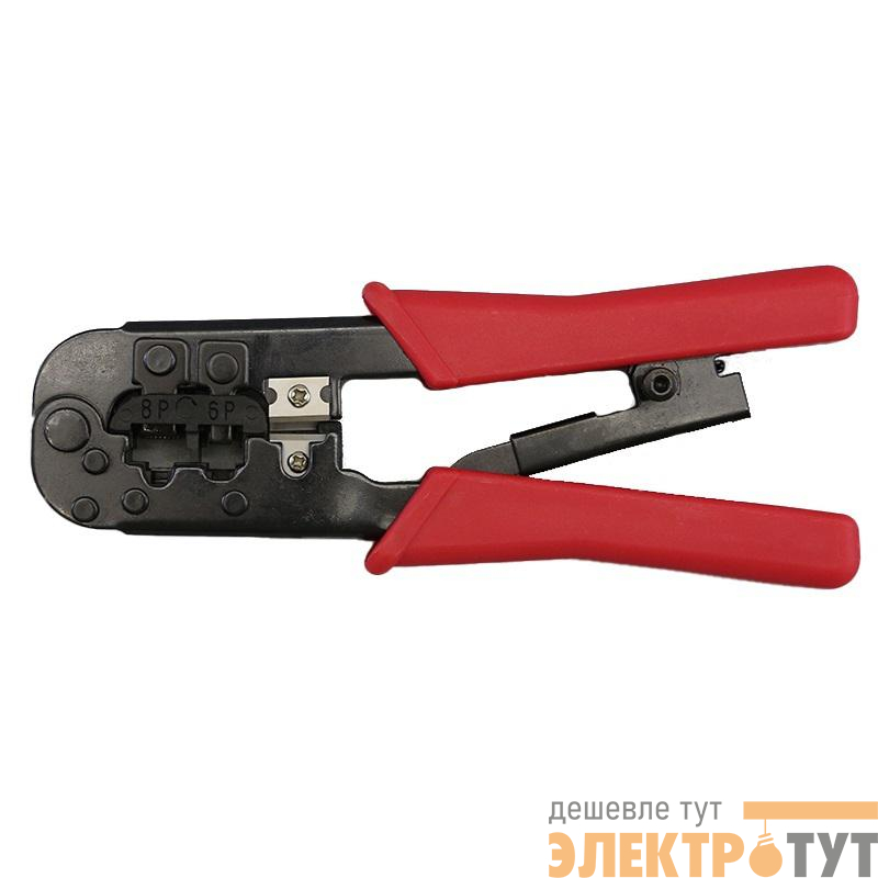 Устройство обжимное для LAN кабеля RJ-45 RJ-12 (DIY) SUPRLAN 12-0101-1