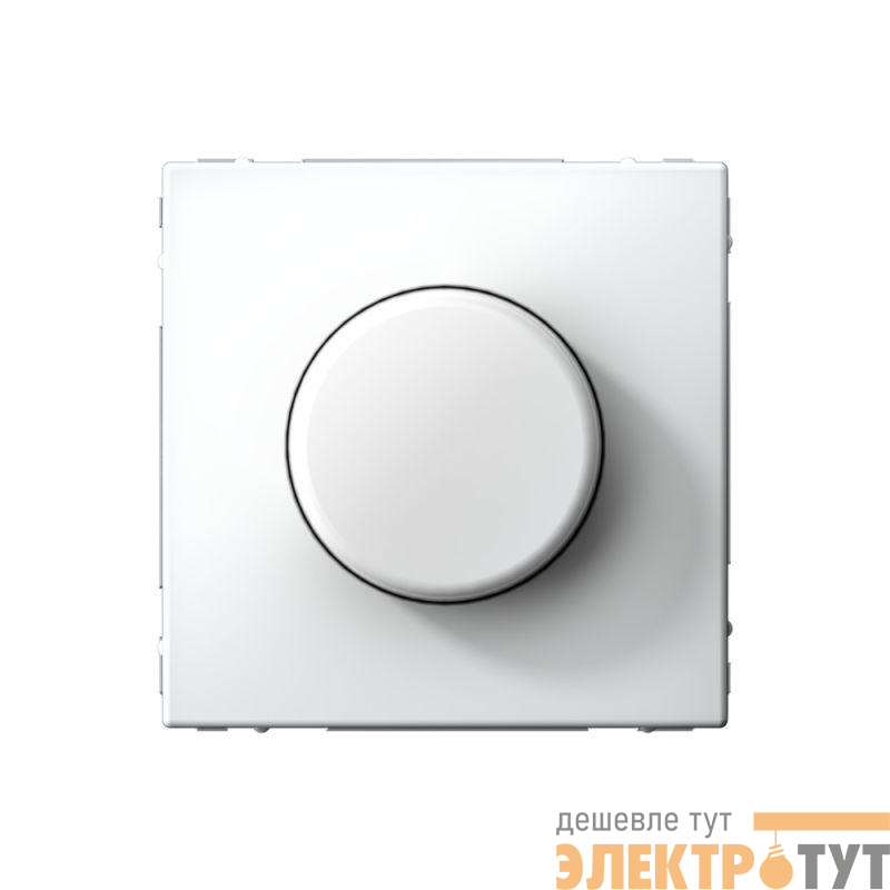 Светорегулятор поворотно-нажимной (диммер) ArtGallery LED RC 400Вт механизм бел. SE GAL000123