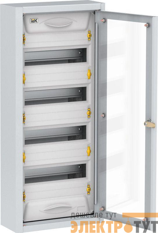 Корпус ЩРн-48 TITAN 5 УХЛ3 IP31 прозр. дверь метал. IEK MKM16-N-048-31-Z-U