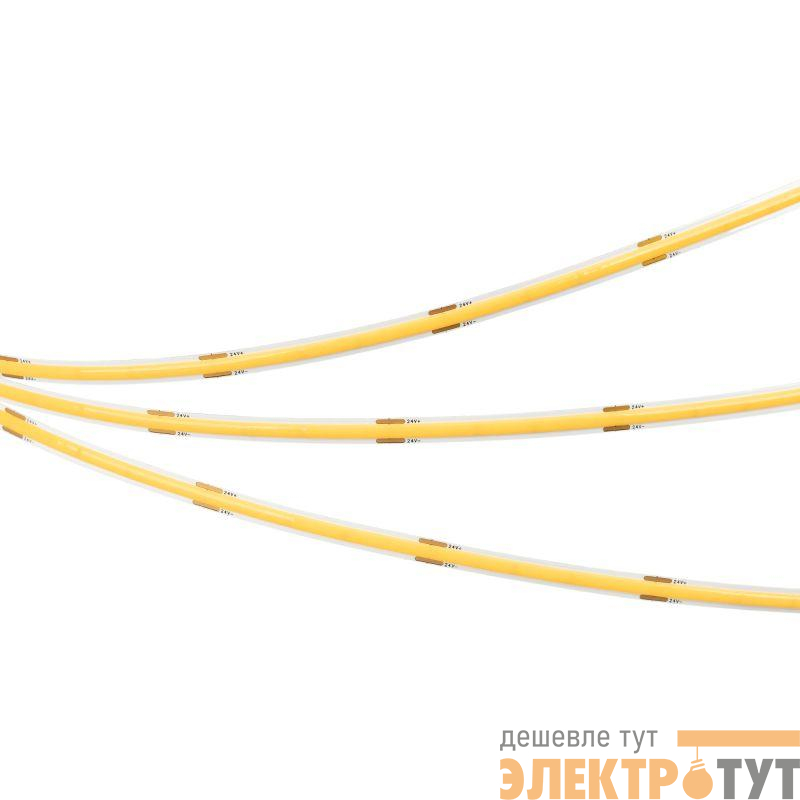 Лента светодиодная COB-X480-6mm 24V Warm 2700К 6Вт/м IP20 CSP (уп.5м) Arlight 042037