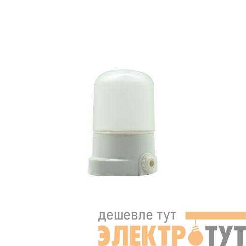 Светильник НББ 02-60-001 для бани керамика/стекло прямой IP54 E27 max 60Вт 135х110х85 бел. Эра Б0064005