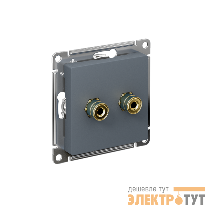 Розетка аудио 2-м AtlasDesign грифель SE ATN000787