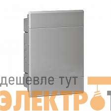 Щиток СП Тусо 24мод. с непрозрач. двер. 415х299х103мм сер. Ruvinil 68124С