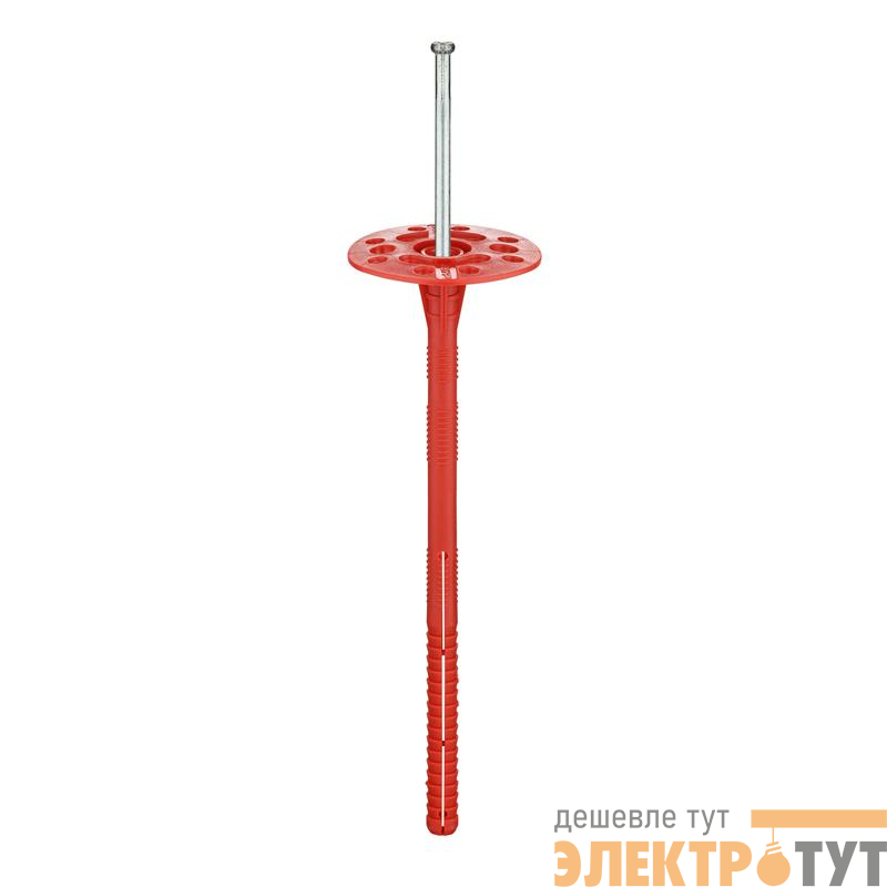 Дюбель для теплоизоляции с мет. гвоздем 10х200 (уп.200шт) Tech-KREP 130106