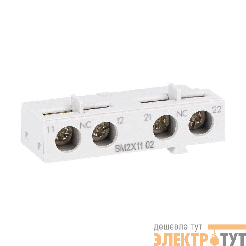 Блок контактов поперечный вспомогательный OptiStart MP-HQ02-63/100-T2 КЭАЗ 348543