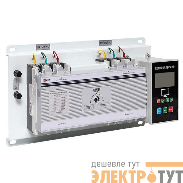 Устройство автоматического ввода резерва АВР 3п 225/200А ТСМ PROxima EKF ats-tsm-200A-3p-pro