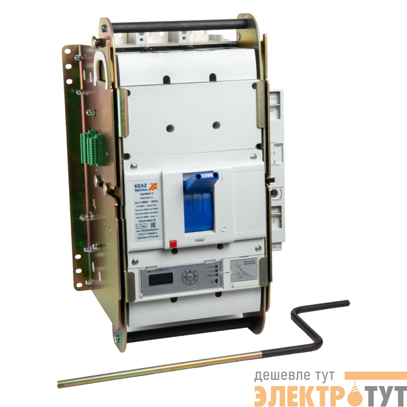 Выключатель автоматический OptiMat D800H D MR2 У3 КЭАЗ 321642