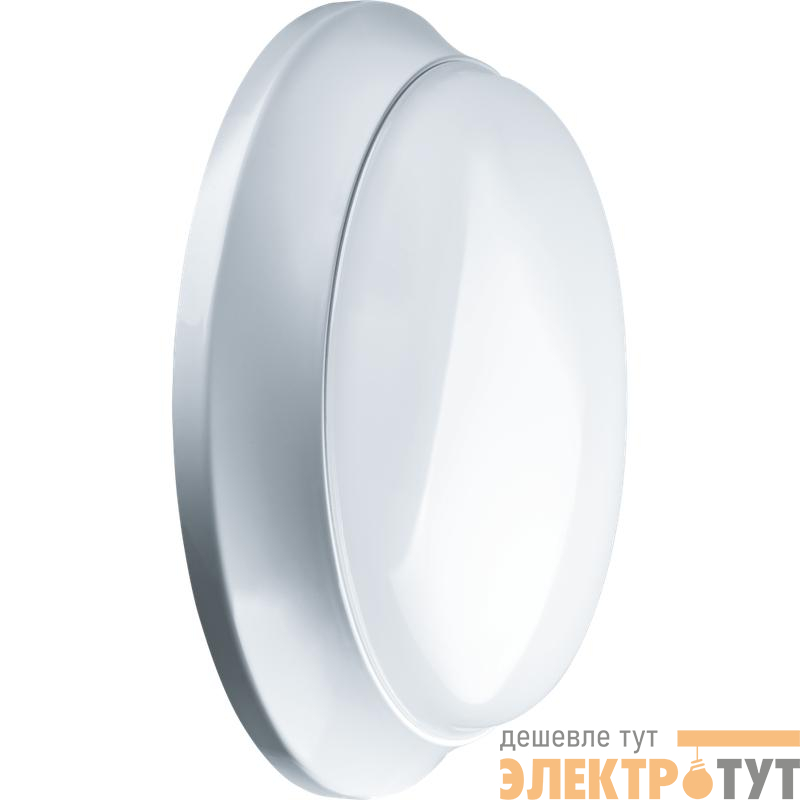 Светильник светодиодный 71 922 NBL-P-18-4K-WH-SNR-LED v2 18Вт 4000К IP65 2400лм ЖКХ с датчиком движения круг бел. (аналог НПП) Navigator 71922v2