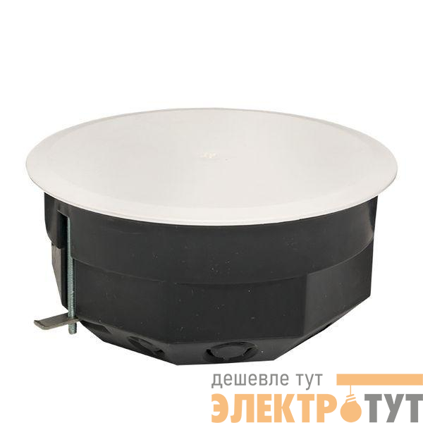 Коробка распаячная КМП-020-023 для полых стен с метал. лапками клеммником и крышкой 108х50 PROxima EKF plc-kmp-020-023