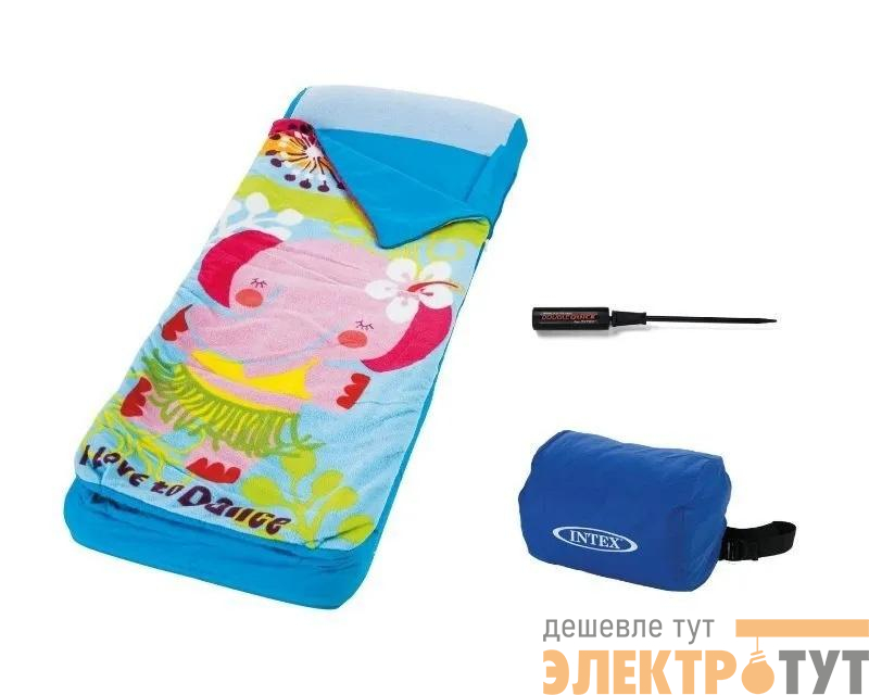Матрас со спальным мешком Hula Elly 64х152х20 насос (66802) INTEX 78257668021