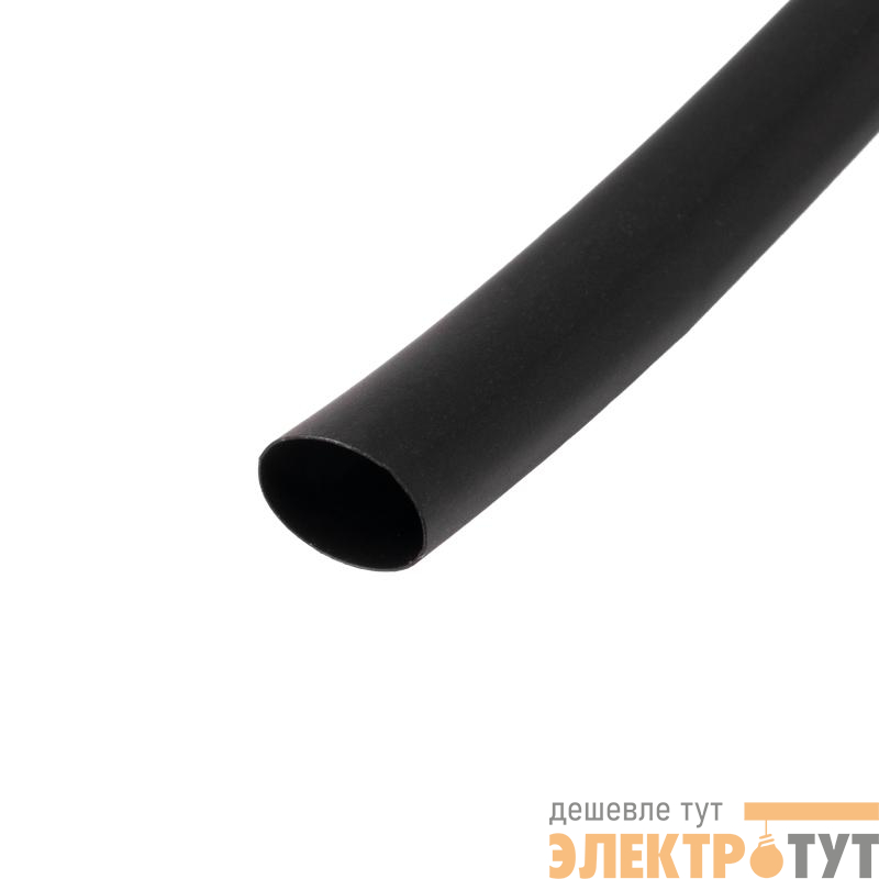 Трубка термоусадочная PTT 2/1-100-20 BL (ТУТнг 2/1) 1м черн. (уп.20шт) JazzWay 5076105