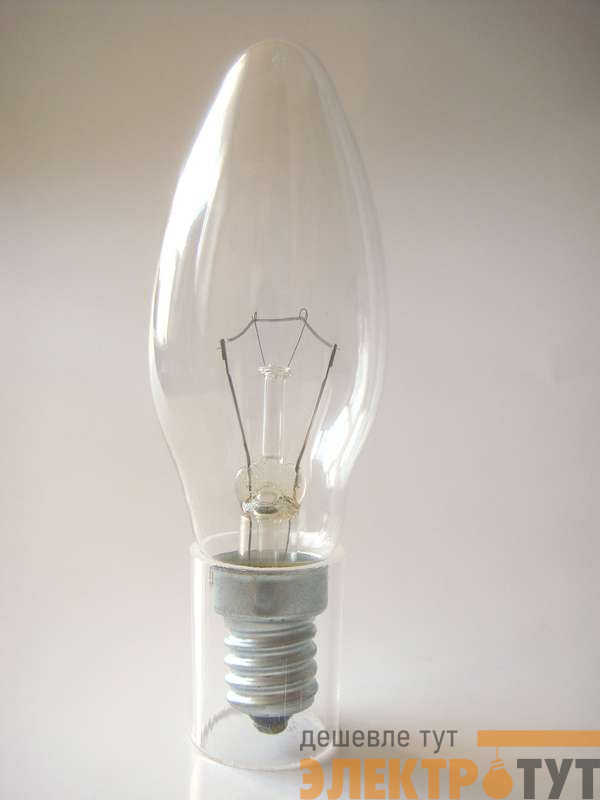 Лампа накаливания ДС 60Вт E14 (верс.) Лисма 327302200 изображение