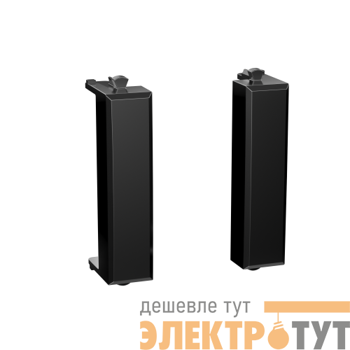 Комплект модульных заглушек "Avanti" "Черный квадрат" 0.5 модуля (уп.2шт) DKC 4402995