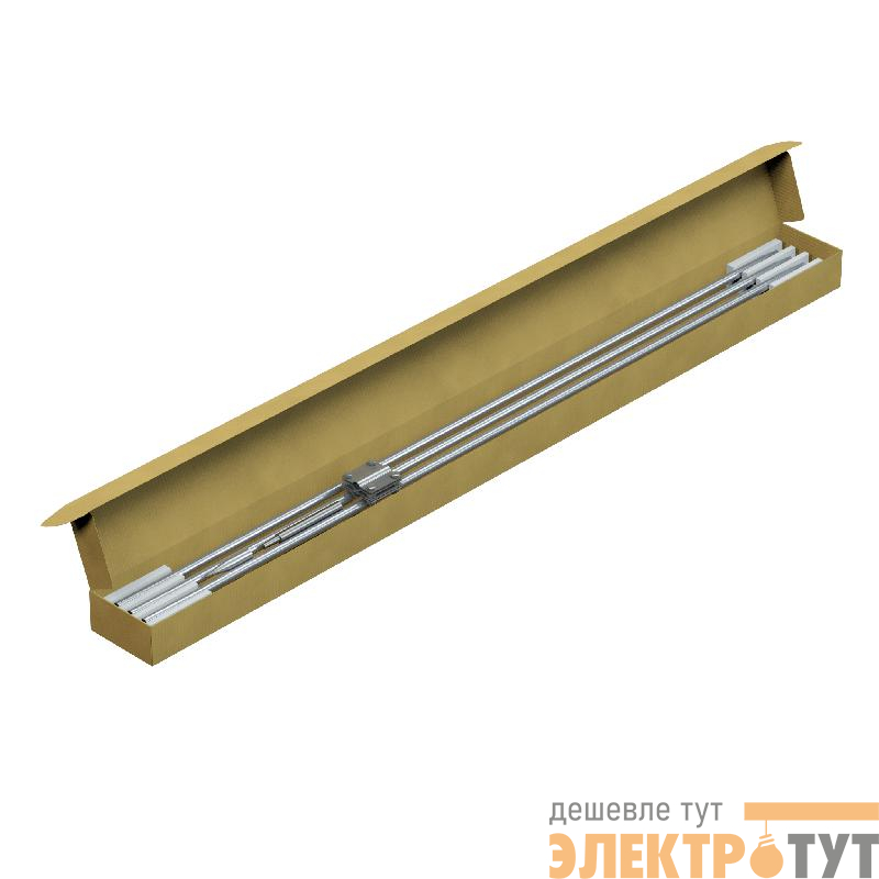 Комплект заземления d16 дл.6м (4х1.5м) KTZ-D16-4 AURAFORT HD сталь гор. оцинк. (уп.4шт) КМ MA0571