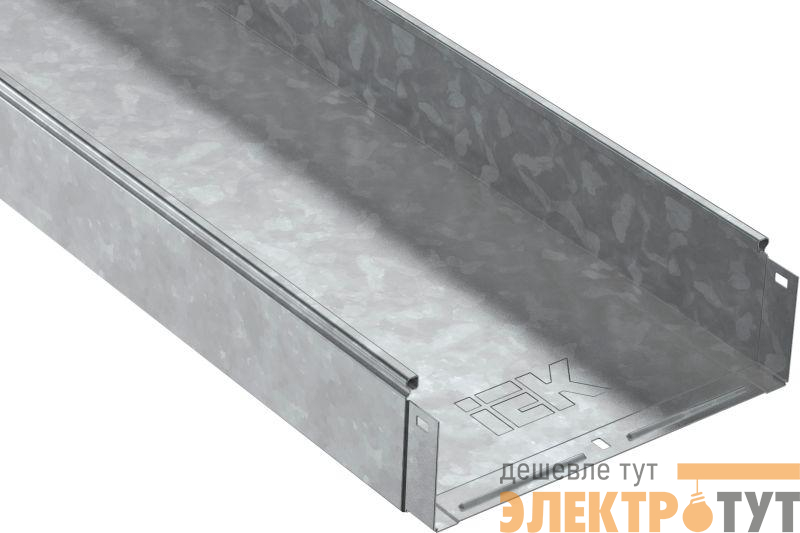 Лоток листовой неперфорированный 400х100 L2000 HDZ IEK CLN10-100-400-2-M-HDZ