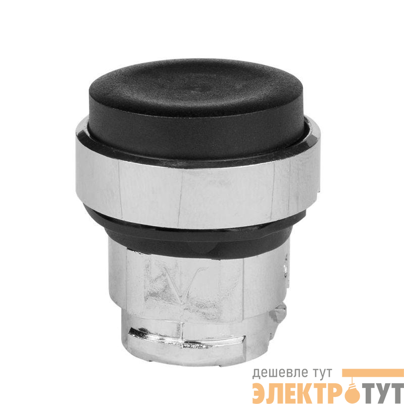Головка кнопки OptiSignal D22 A4-PJ-2 выступ. толкатель черн. металл ZB4BL2 КЭАЗ 332246