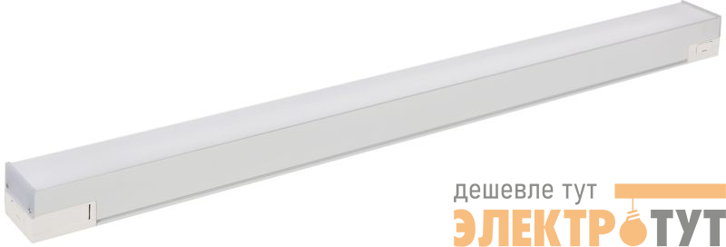 Светильник светодиодный 1020 PRO 36Вт 4000К 900мм магистральный линейный опал бел. IEK LTP-DCK-0-1020-036-40-K01