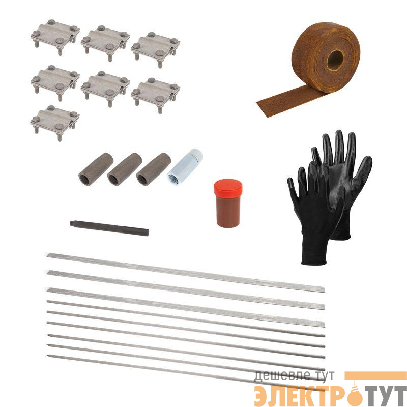 Комплект заземления с заострением 3х3м Rexant 11-3000-09