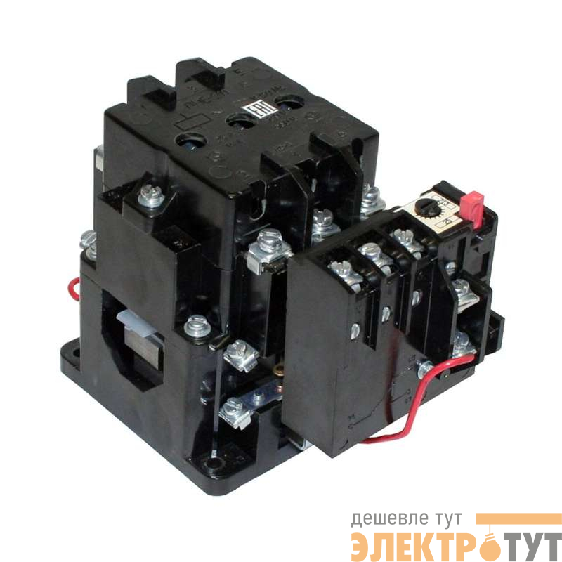 Пускатель ПМЕ-212 УХЛ4 В 25А кат. 220В AC 1НО с реле РТТ-141 25.0А Кашин 080212100ВВ220000800