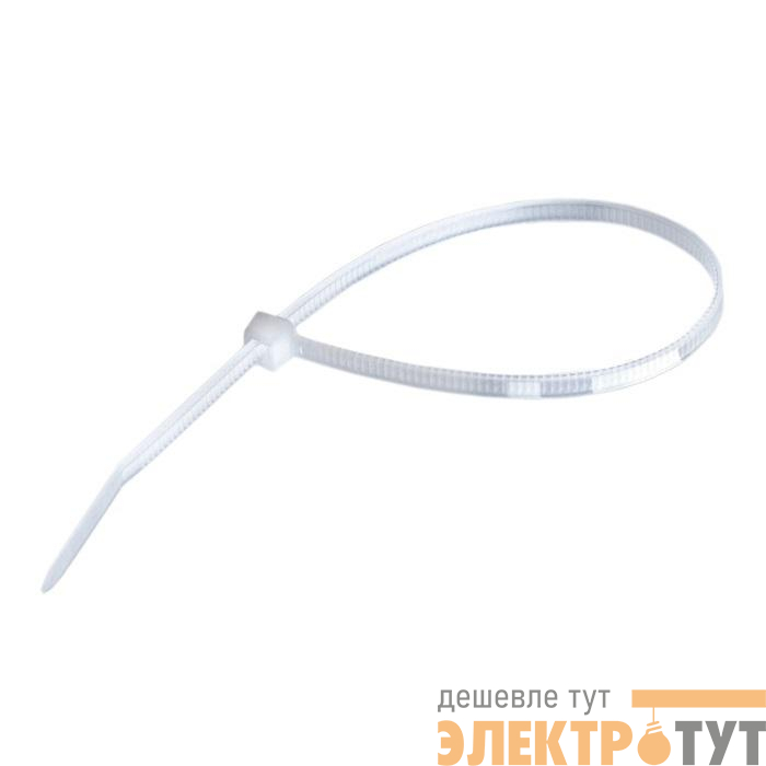 Стяжка нейлоновая 7.6х550мм бел. (уп.100шт) SUPRLAN 06-1030