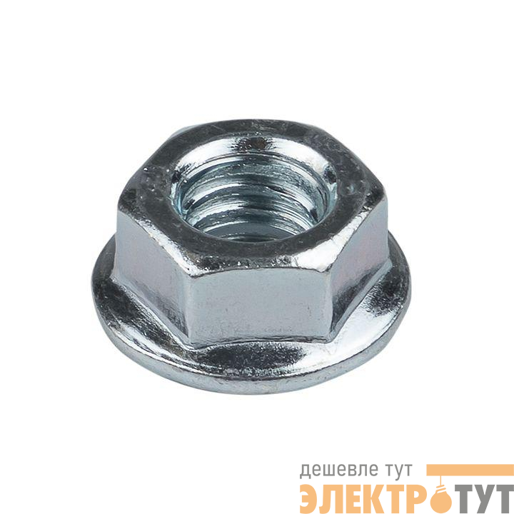 Гайка с фланцем М12 TDZ (уп.50шт) EKF gflm12-TDZ