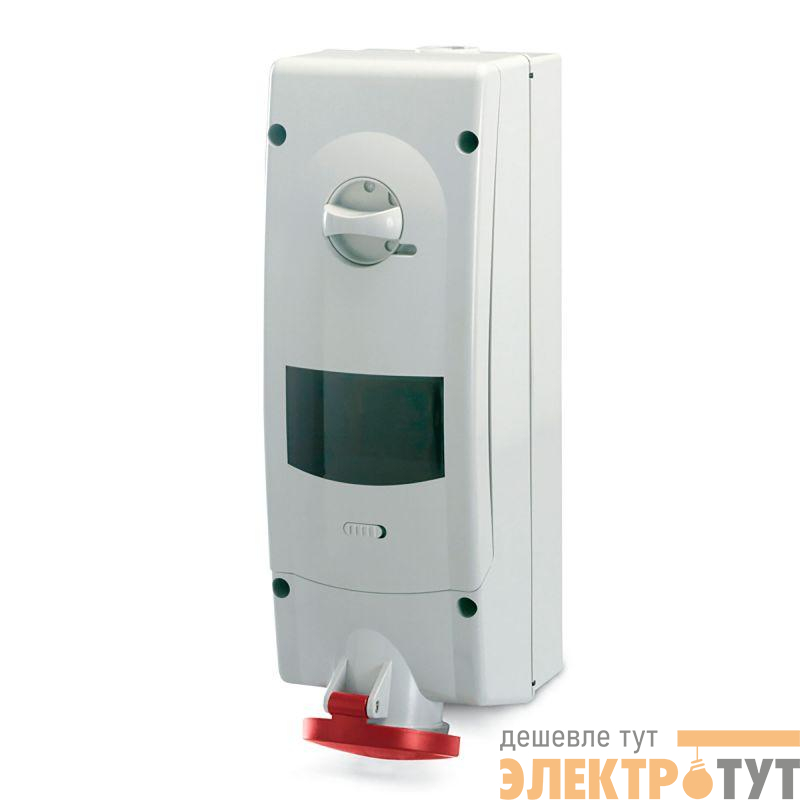 Розетка 32А 400В 3P+N+E (УЗО 40А 30мА) с мех. блокировкой и предустановленным модульным оборудованием IP44 DKC DIS5673287R