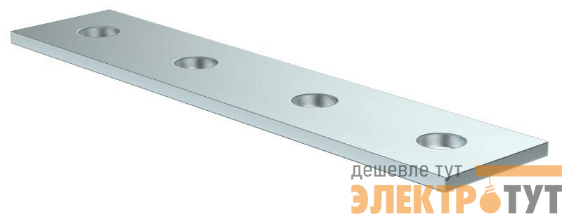 Пластина для STRUT-профиля соединительная 4 отверстия EZ IEK CLM50D-PSS-185-40