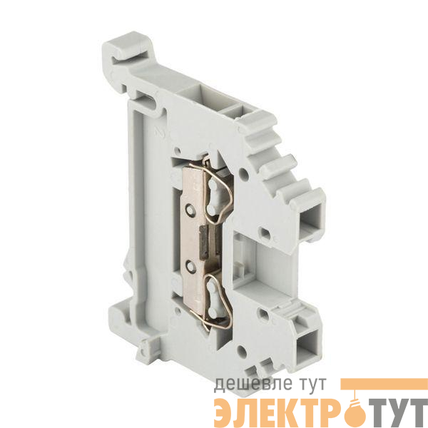 Колодка клеммная JXB-S-2.5 24А пружинная сер. EKF plc-jxb-s-2.5g