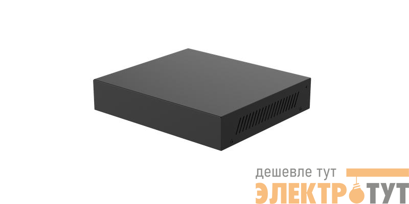 Видеорегистратор сетевой RS NVR 1S8 80 P BK 8 портов 80Мбит/с PoE черн. Русский Свет 37421750067