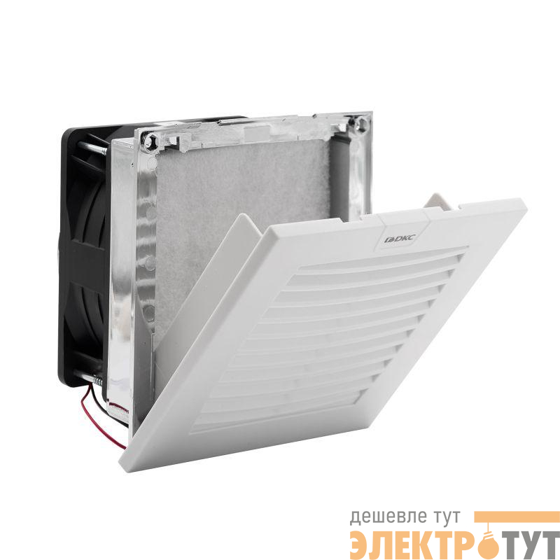 Вентилятор с фильтром ЭМС 120куб.м/ч 24В DC 152х152мм IP54 DKC R5MCV15024