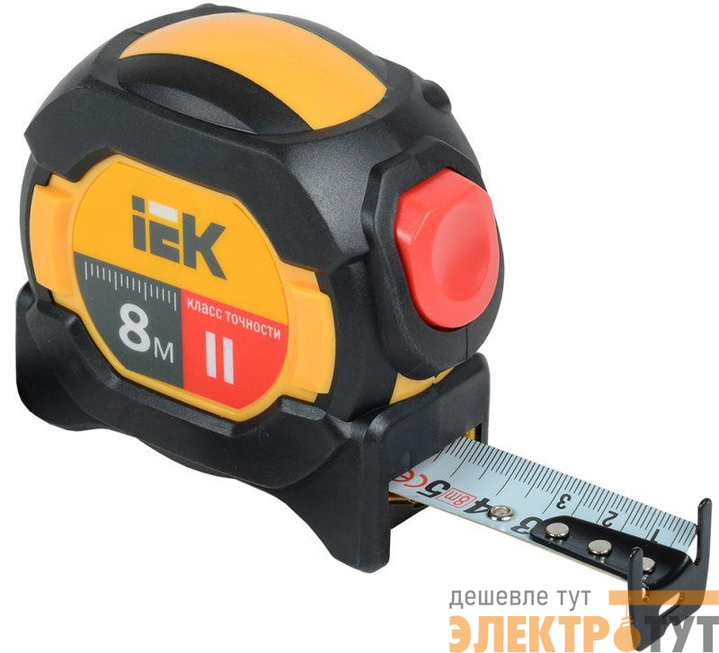 Рулетка измерительная Professional 8м IEK TIR10-3-008
