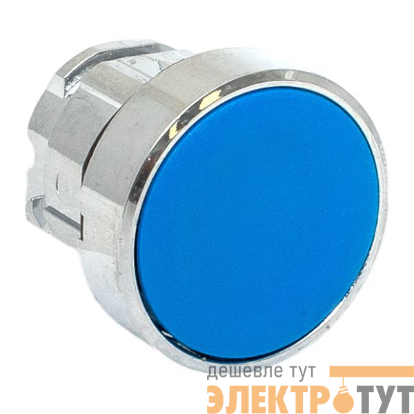 Механизм кнопки исполнительный XB4 IP65 плоский возвратный без фиксации без подсветки син. EKF XB4BA-B-65