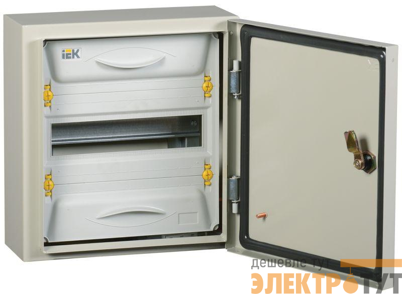 Корпус металлический ЩРн-12з-1 У2 IP54 PRO IEK MKM16-N-12-54-ZU