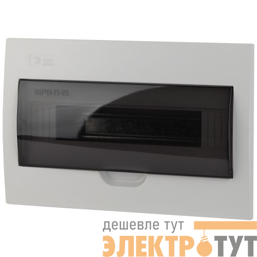 Бокс встраиваемый ЩРВ-П-15 15мод. IP41 пластик SIMPLE NO-box_simple-plastic_15_flush BOXF15 Эра Б0041514