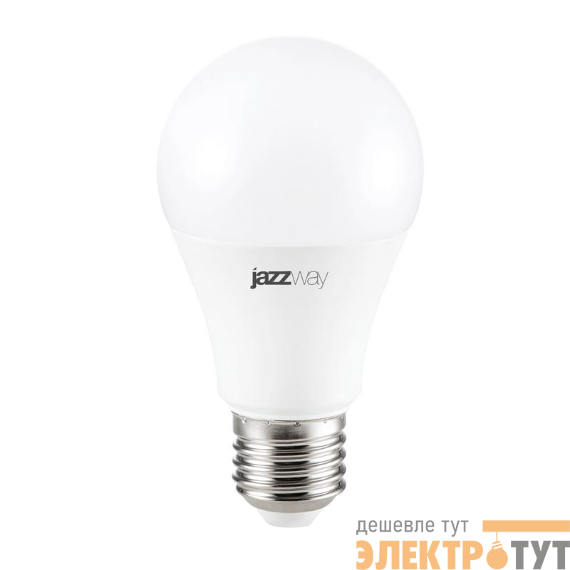 Лампа светодиодная PLED-DIM 10Вт A60 грушевидная 3000К тепл. бел. E27 820лм 220-240В диммир. JazzWay 1028839
